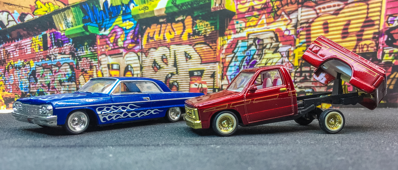 Illustration for article titled Revell 1:64 Scale Lowriders. Sometimes the best hauls are in a box in your attic :-)